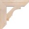 Ekena Millwork Balboa Slat Smooth Bracket, Douglas Fir, 3 1/2"W x 16"D x 16"H BKT04X16X16BOA06SDF - alternate 4